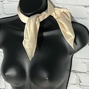 Elegant Cream Scarf